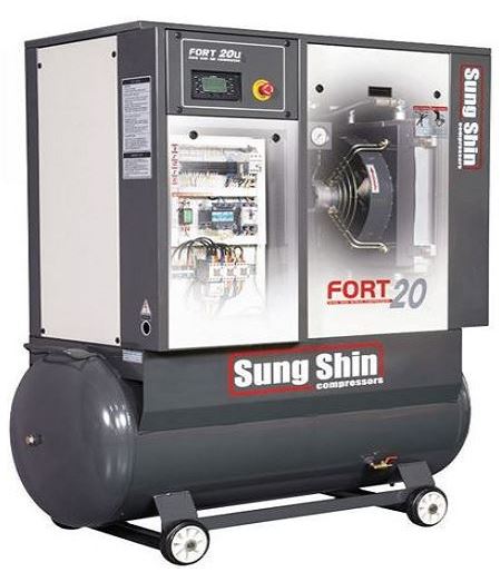 Sung Shin mobile air compressor
